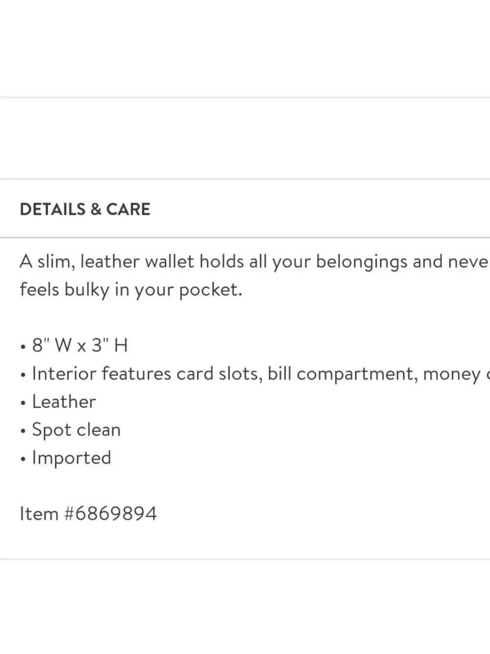 Timberland leather flip clip wallet
